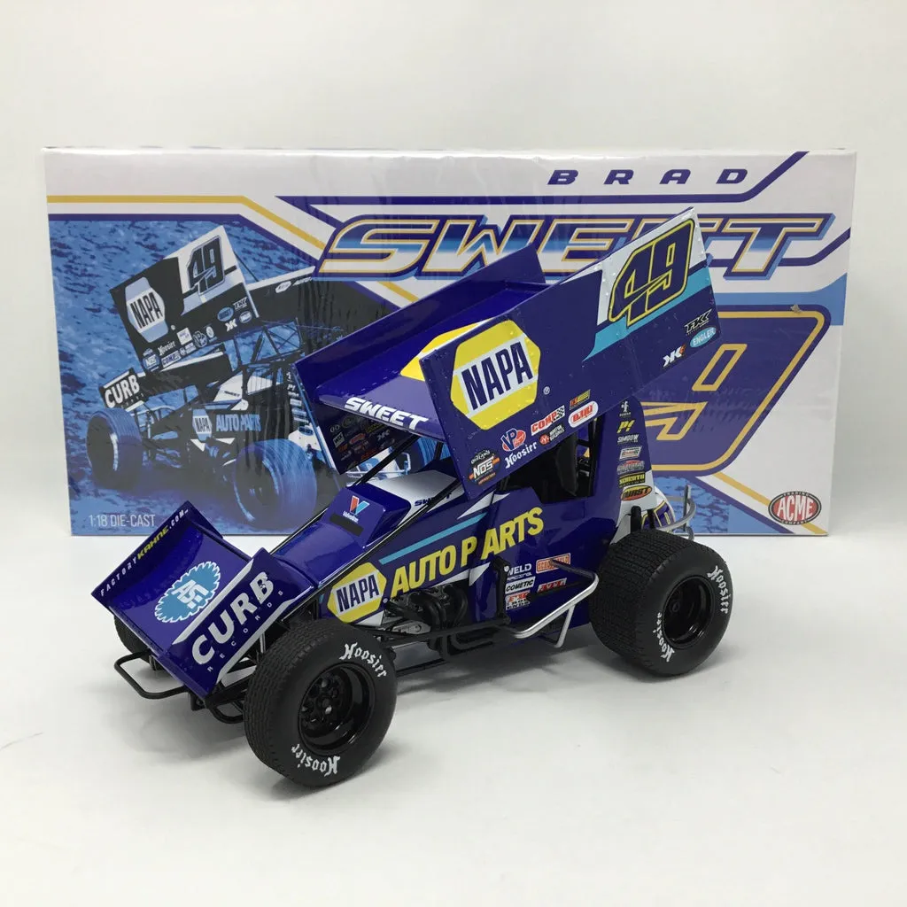 50394 sprint car diecast display