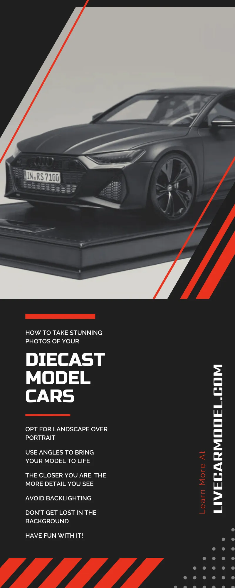 50414 diecast car collection display