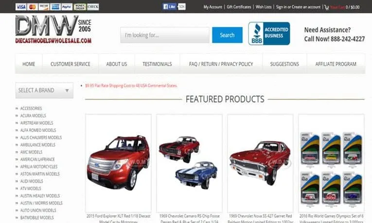 50438 diecast suppliers