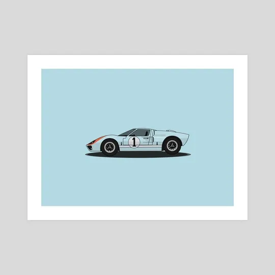 50441 gt40 ken miles diecast detail