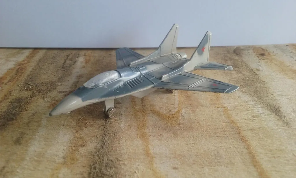 50455 diecast jet fighter detail
