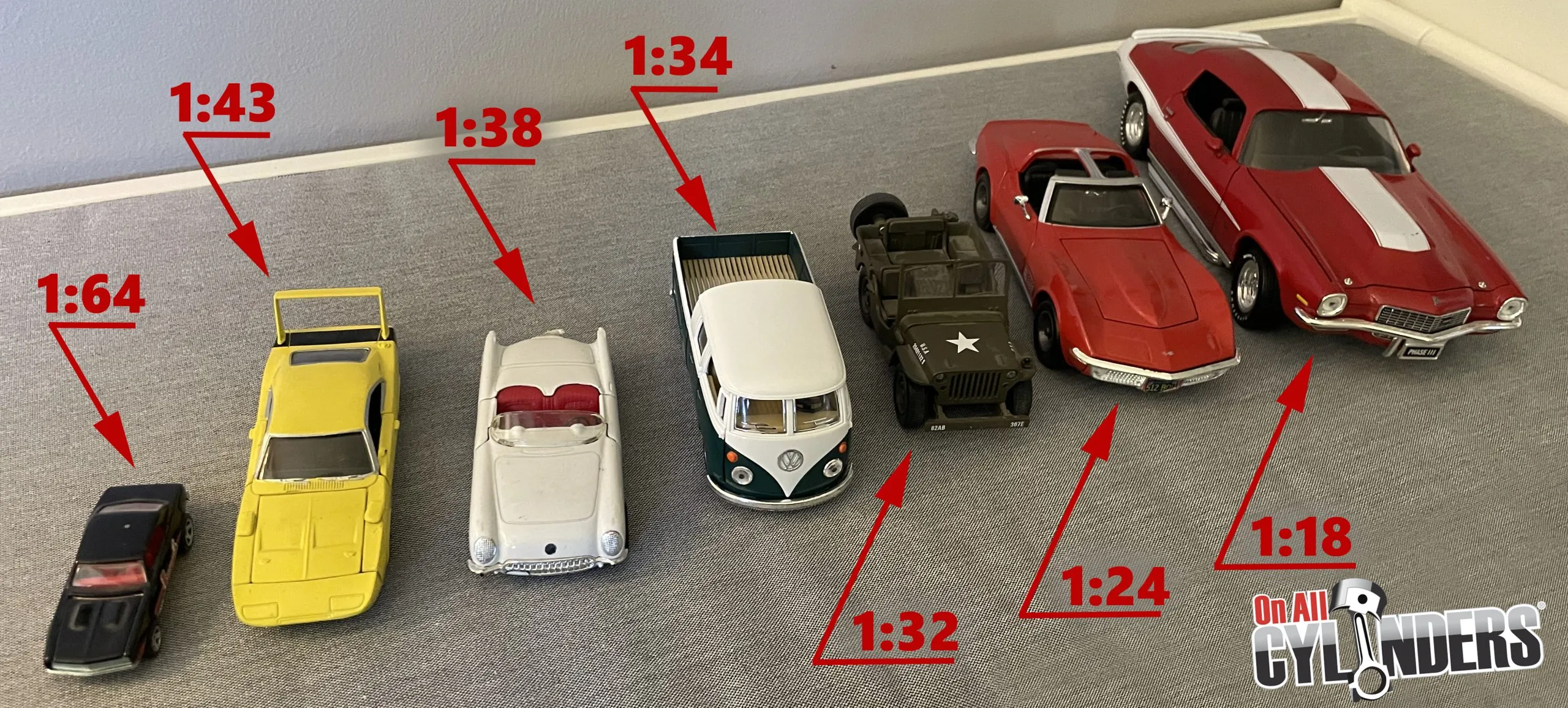 50493 diecast cars scale overview
