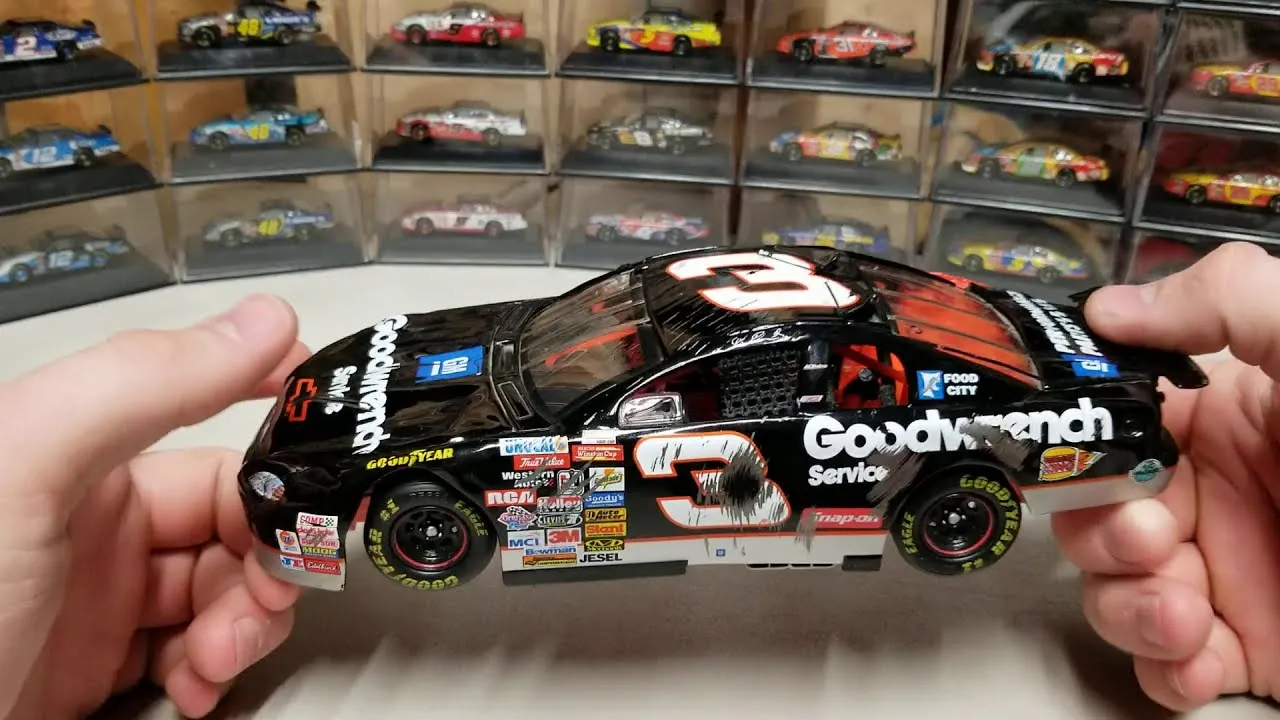 50558 dale earnhardt sr wrecked diecast car 1