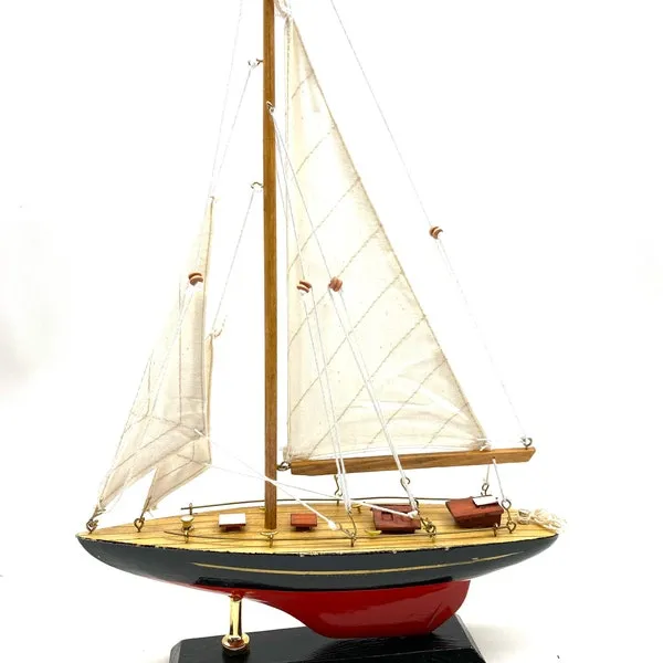 50574 sailboat diecast model detail