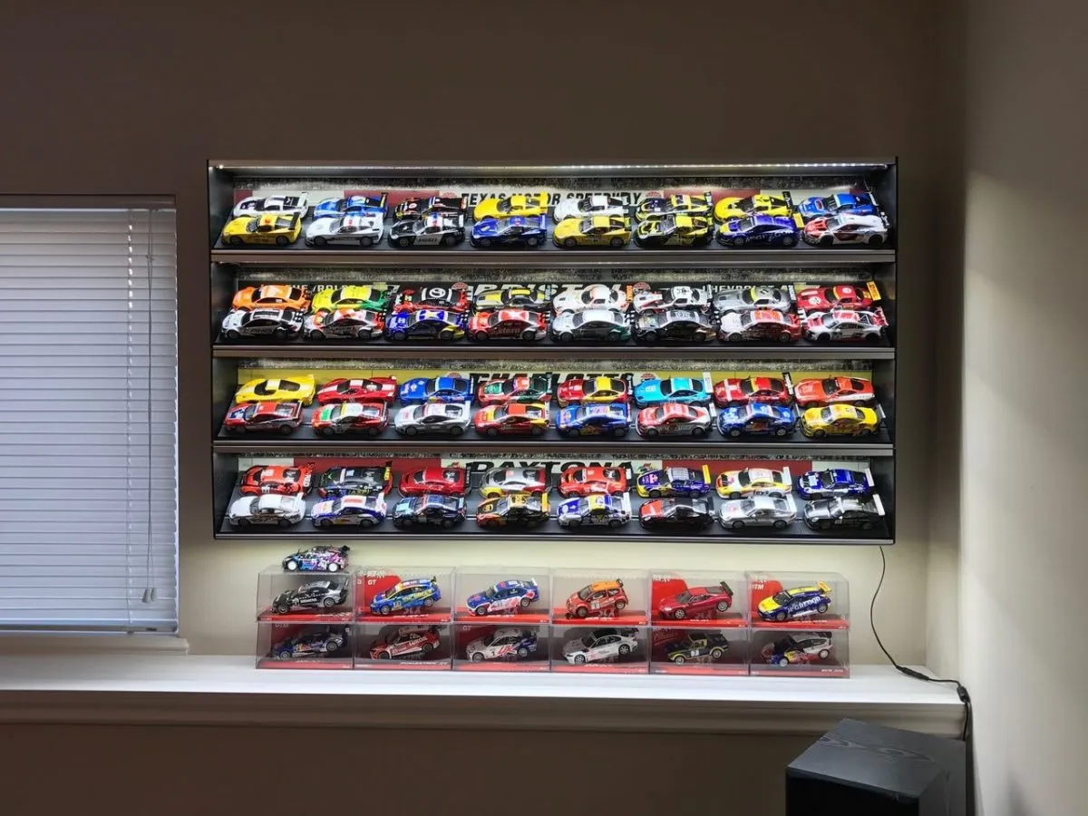 50603 wooden diecast car display