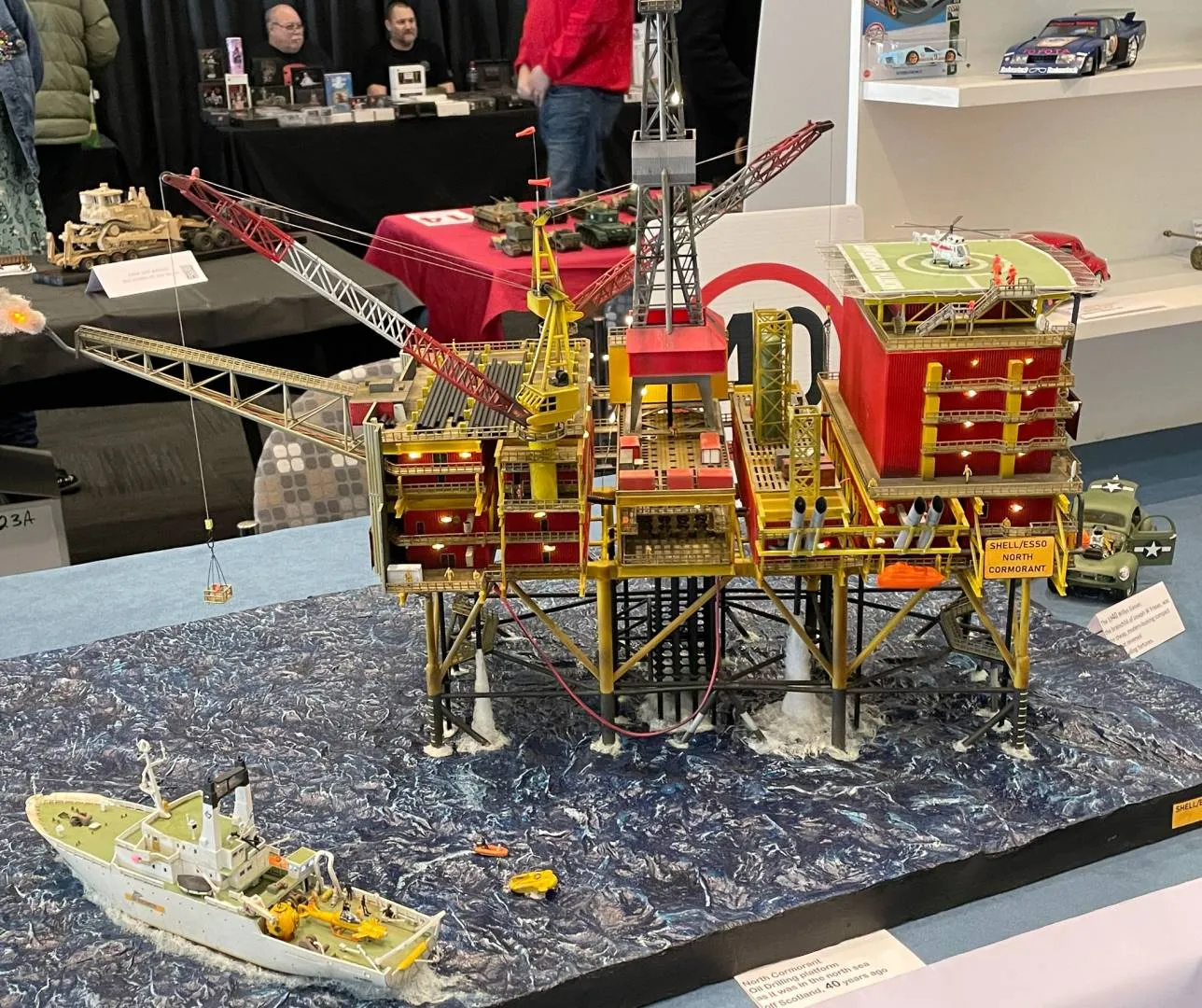 50623 diecast model shop close up