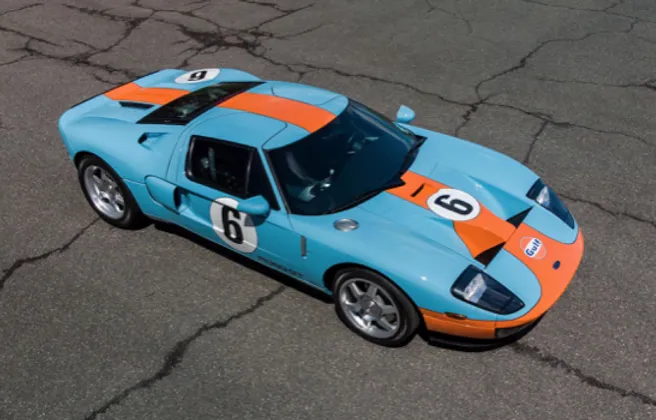 50634 ford gt40 diecast exhaust 2