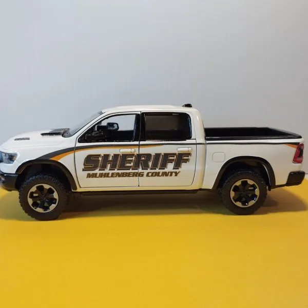 50639 customization diecast police car
