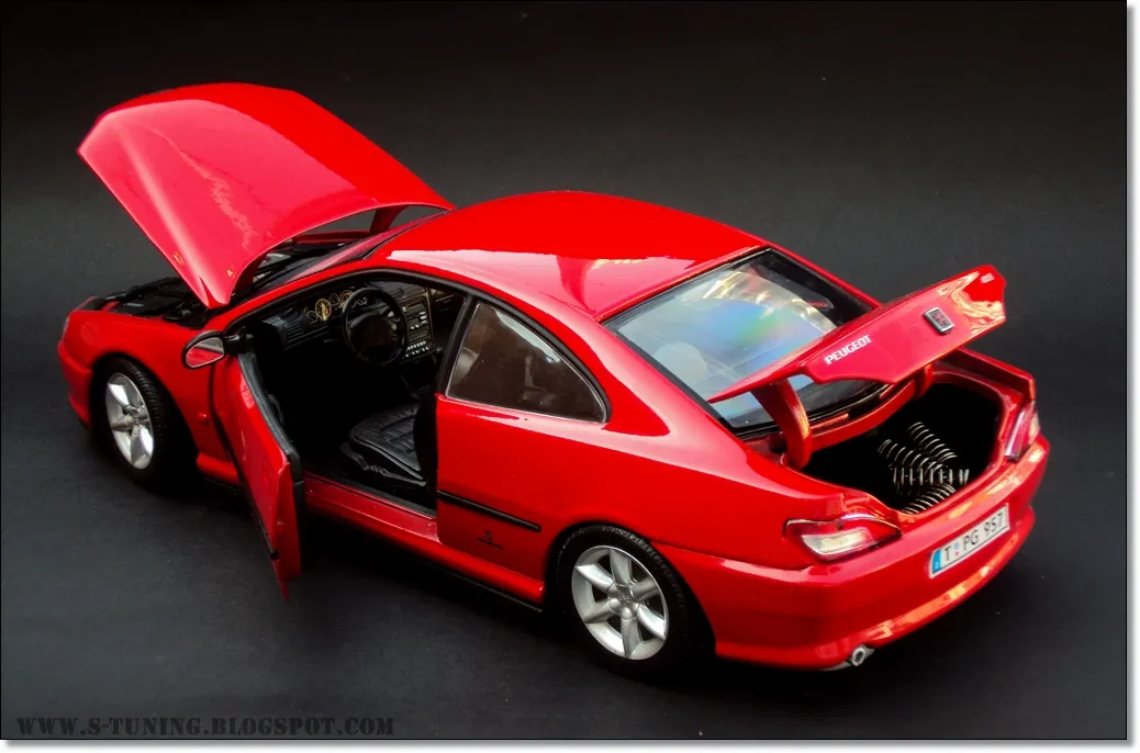 50663 peugeot 406 diecast hero