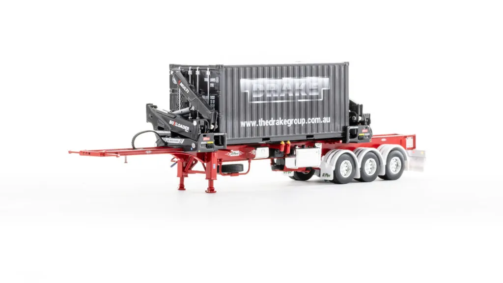 50671 drake tri axle low loader